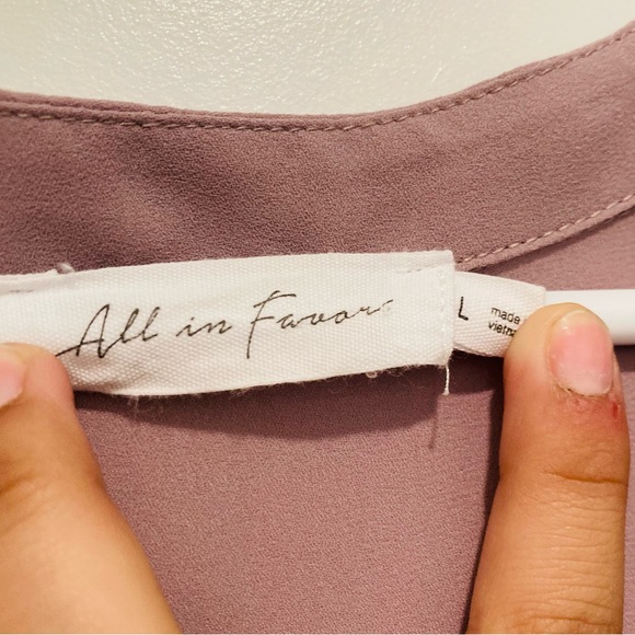 All in Favor Tunic Blouse - Picture 4 of 8